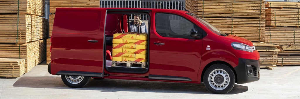 Вместительность Citroen Jumpy